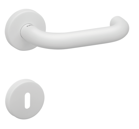 Dverové kovanie MP TI COSLAN - R 2000 (WS - Biela matná)