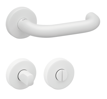 Dverové kovanie MP TI COSLAN - R 2000 (WS - Biela matná)