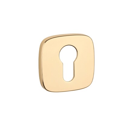 Dverná rozeta MP AS - QR 7S (OLV - Mosadz leštená lakovaná)