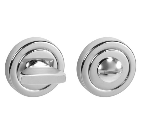 Dverná rozeta MP TI - R delená (OC - Chróm lesklý (03)