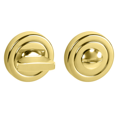 Dverná rozeta MP TI - R delená (OLV - Mosadz leštená lakovaná)