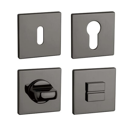 Dverná rozeta MP AS - HR 5S (ANT.L PVD - Antracit lesklý PVD)