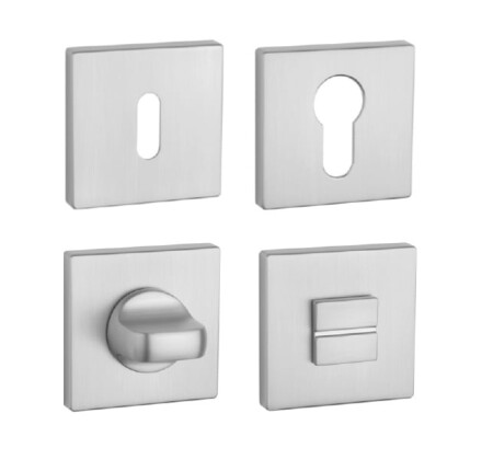 Dverná rozeta MP AS - HR 5S (OCS - Chróm brúsený)