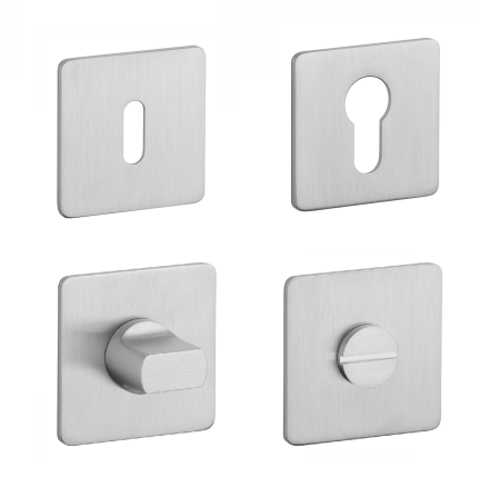 Dverná rozeta MP SH - HR 3SM (BN - Brúsená nerez)