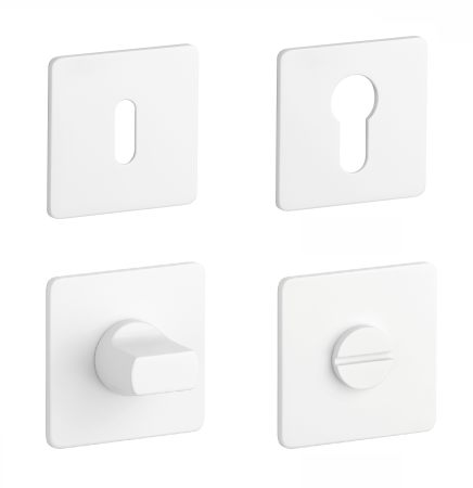 Dverná rozeta MP SH - HR 3SM (WS - Biela matná)