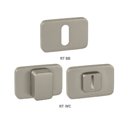 Dverná rozeta MP MPK - PERFECTA - RT (NP - Nikel perla)