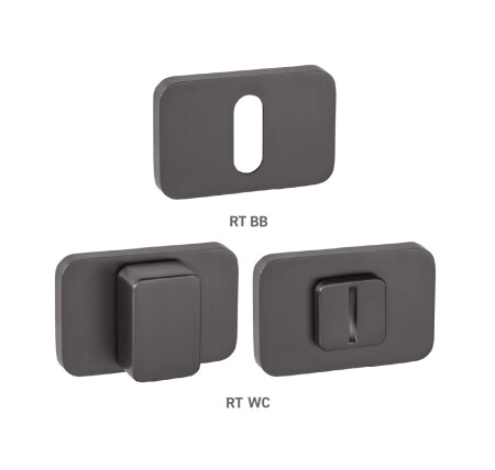 Dverná rozeta MP MPK - PERFECTA - RT (T - Titan)