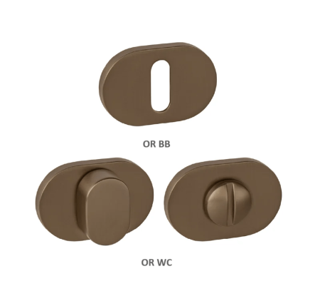 Dverná rozeta MP MPK - IMPRESSA - OR (CUM - Meď matná)