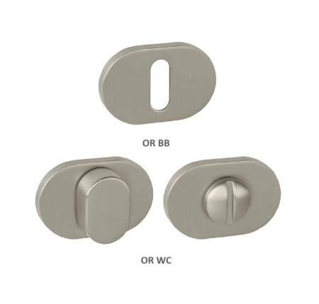 Dverná rozeta MP MPK - IMPRESSA - OR (NP - Nikel perla)