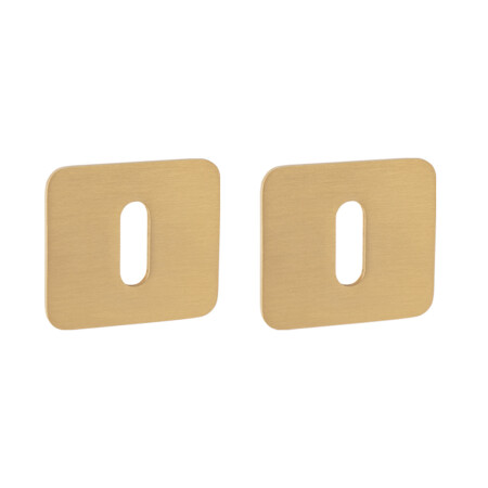 Dverná rozeta ku kľučke MP GK - ONE - HR (OLS - Mosadz brúsená)