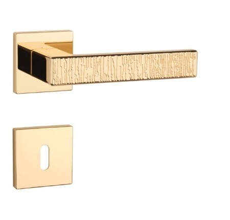 Dverové kovanie MP AS - AMARYLIA - HR 7S (OLV - Mosadz leštená lakovaná)