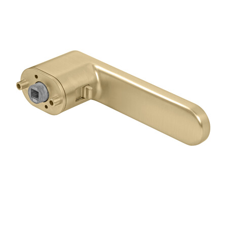 Dverové kovanie MP MPK - IMPRESSA SWITCH LOCK - OR s uzamykaním na kľučke (OLS - Mosadz brúsená)