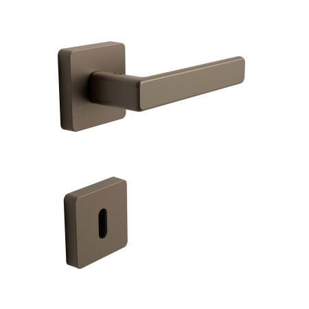 Dverové kovanie MP MOOD DUEQ - HR (Hnedá matná)