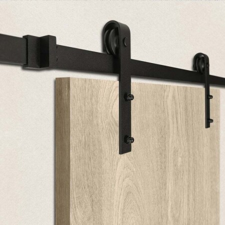 Posuvný systém MP VINTAGE 2 s koľajnicou 2m (BS - Čierna matná)