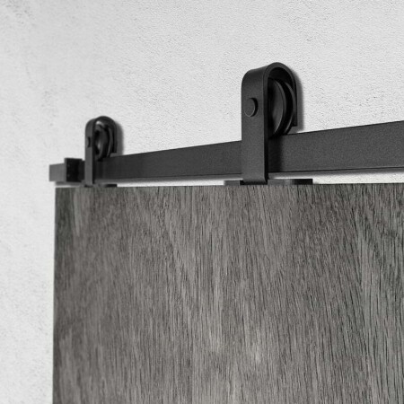 Posuvný systém mp VINTAGE 3 s koľajnicou 2m (BS - Čierna matná)