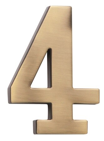 Domová číslica COBRA - 10 cm (OFS)