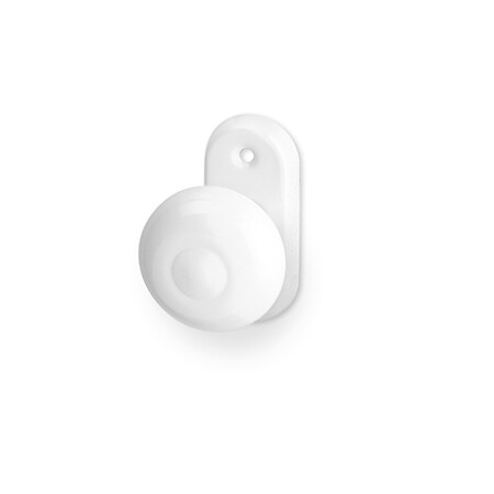 Guľa ACT na rozete lakovaná (BIELA)