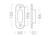 Mušle ku kovaniu ACT vrut (F1, F4, F9)