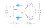 Madielko ku kovaniu ACT OV (F1, F2, F4, F9)