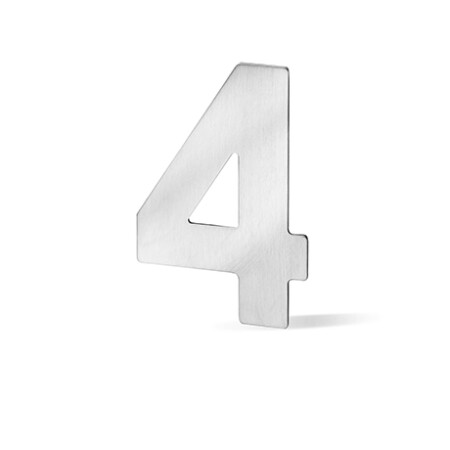 Fasádne čísla ACT - 12 cm (NEREZ)