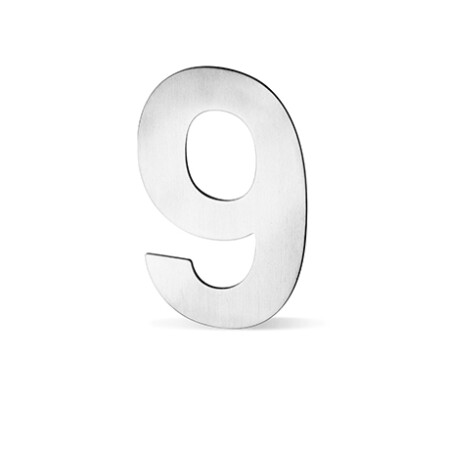 Fasádne čísla ACT - 12 cm (NEREZ)