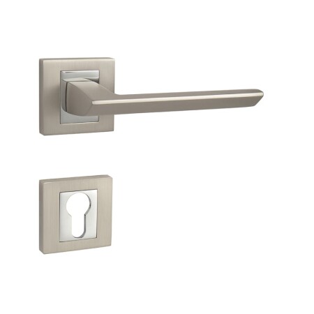 Dverové kovanie MP Jasper HR (NP/OC - Nikel perla / chróm lesklý)