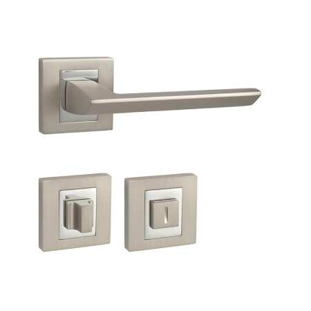 Dverové kovanie MP Jasper HR (NP/OC - Nikel perla / chróm lesklý)