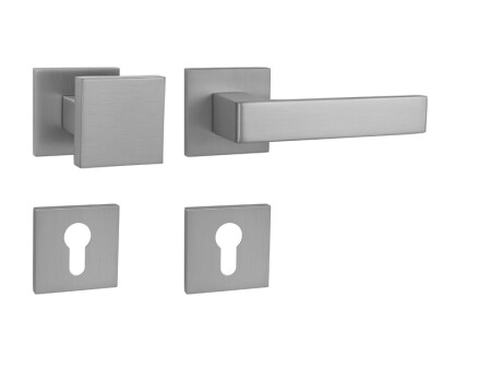 Dverové kovanie MP HIT HR SQ6 (OCS - Chróm brúsený)