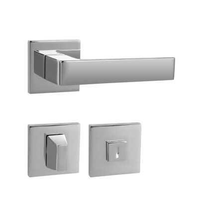 Dverové kovanie MP HIT HR SQ6 (OC - Chróm lesklý)