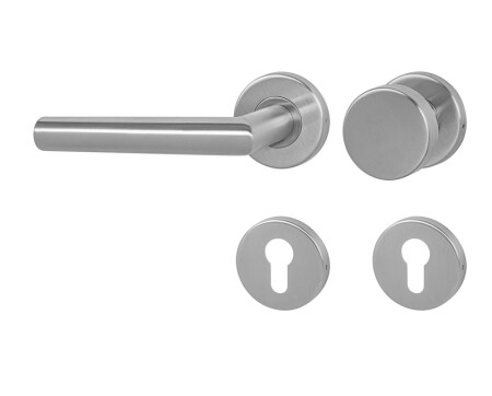 Dverové kovanie MP Favorit - R (BRÚSENÁ NEREZ)