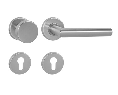 Dverové kovanie MP Favorit - R (BRÚSENÁ NEREZ)