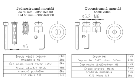 Dverné madlo ROSTEX OMEGA (NEREZ MAT)