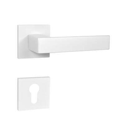 Dverové kovanie MP HIT HR SQ6 (WS - Biela matná)