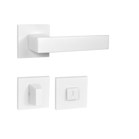 Dverové kovanie MP HIT HR SQ6 (WS - Biela matná)