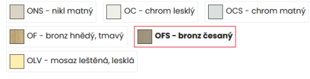 Úchytka na posuvné dvere COBRA OVÁL PZ (OF - bronz hnedý, tmavý) - KUS