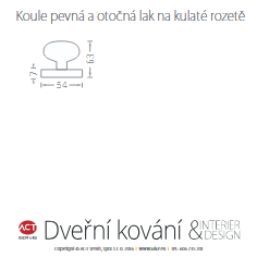 Guľa ACT lakovaná (PATINA)