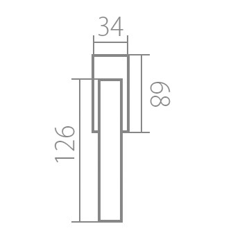 Okenné kovanie TWIN TUKE Q 02 HR RO - 4 polohy (CH-SAT)