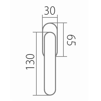 Okenné kovanie TWIN LOFT H 1803 RO (E)