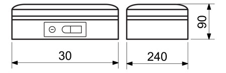 Oceľová pokladnička s páčkou RICHTER LC.300 (čierna matná)