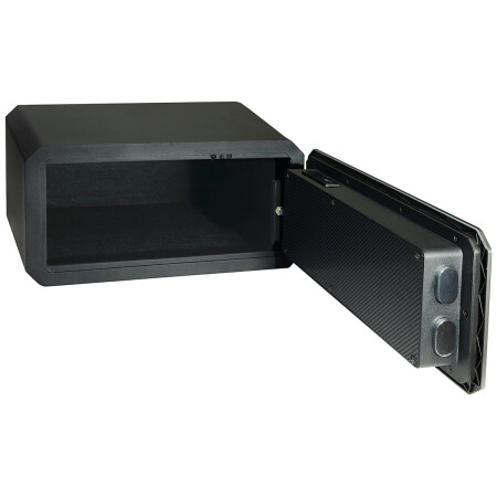 Oceľový sejf s elektronickým zámkom na číselný kód a odtlačok prsta RICHTER RS.23.DE.FIN