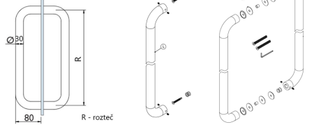 DVERNÉ MADLO TWIN BA 003D (E)
