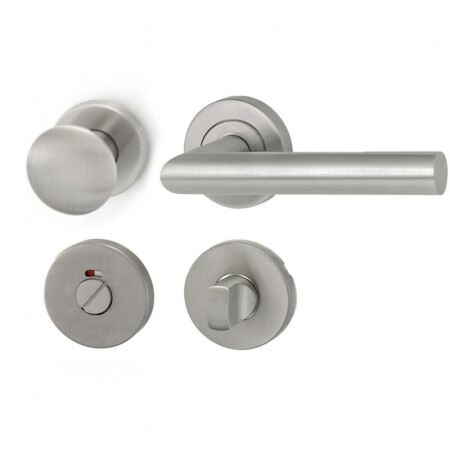 Dverné kovanie HOLAR MT 00 s guľou a rozetou (nerez)