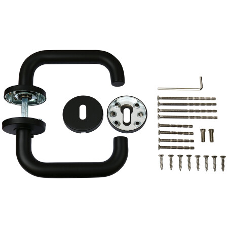 Dverové kovanie RICHTER RK.U-FORM (čierna)