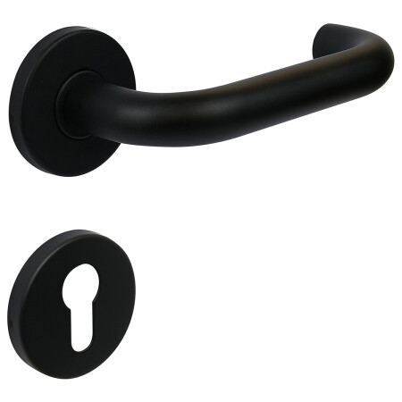 Dverové kovanie RICHTER RK.U-FORM (čierna)