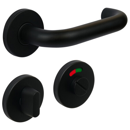 Dverové kovanie RICHTER RK.U-FORM (čierna)