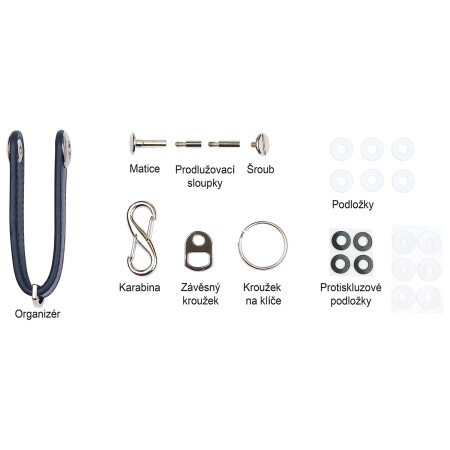 Kožená kľúčenka Richter RP.ORGANIZER.MOD