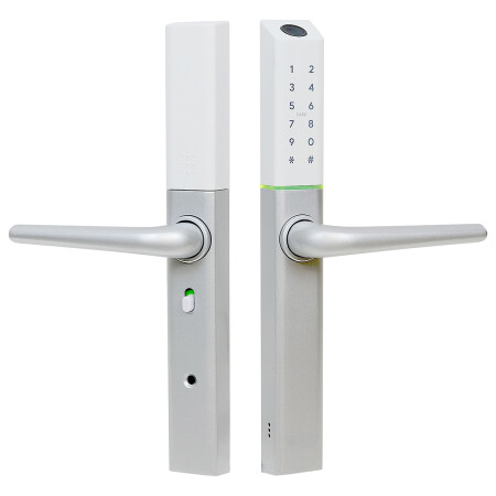 Digitálna kľučka Richter DH.S3B.STR (strieborná)