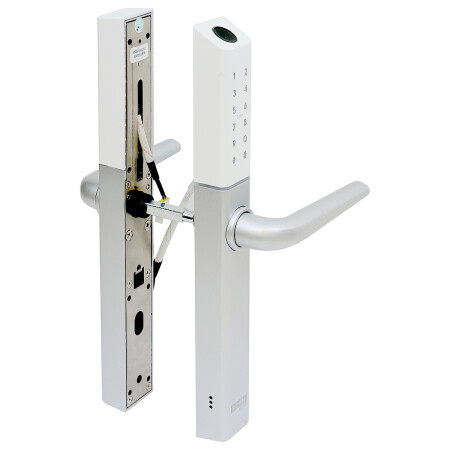 Digitálna kľučka Richter DH.S3B.STR (strieborná)