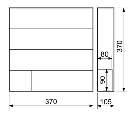 Poštová schránka RICHTER BK.932.AM (antracit matná)