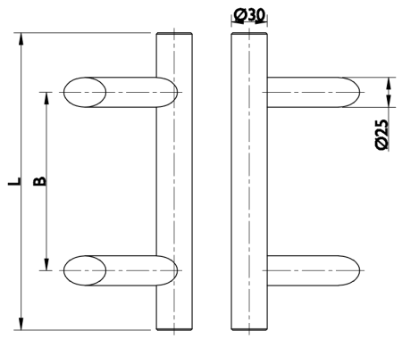 DVERNÉ MADLO TWIN BF 118010 (E) - zošikmené - pár
